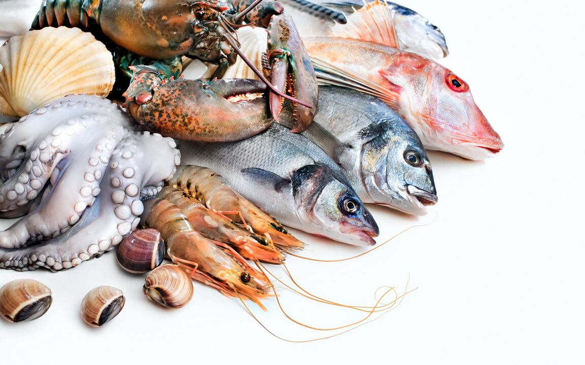 seafood for male potency