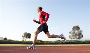 Running is a great exercise to improve a man's power. 